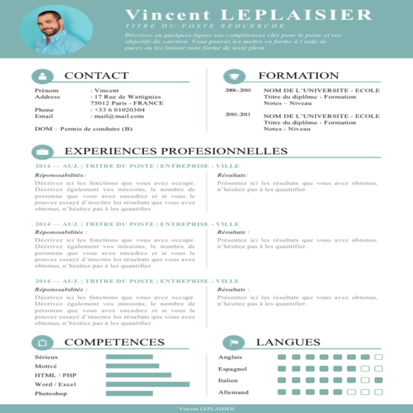 Sample Accounting CV | Steven Kendy PIERRE