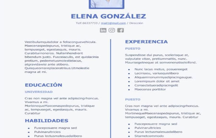 Templates CV in Spanish Archives | Steven Kendy PIERRE